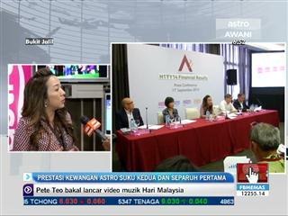 Prestasi kewangan Astro suku kedua dan separuh pertama