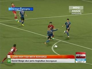 Lions XII raih 3 mata berharga