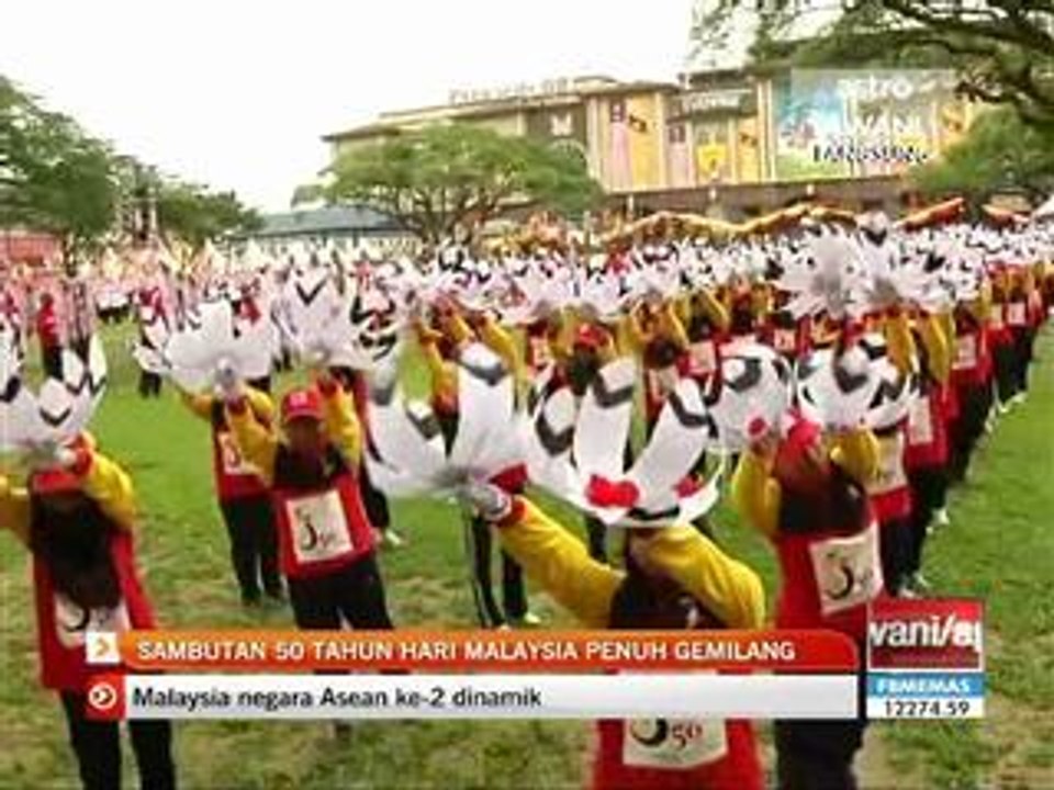 Sambutan 50 tahun Hari Malaysia penuh gemilang