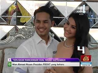 Teruskan rancangan asal nikah September