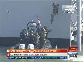 Latihan perangi keganasan berakhir hari ini