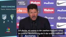 Simeone trotz Sieg: 