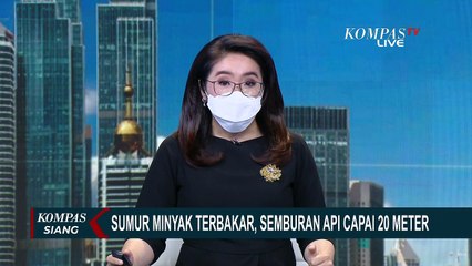 Semburan Api Capai 20 Meter, Sumur Minyak Tradisional di Aceh Timur Terbakar!