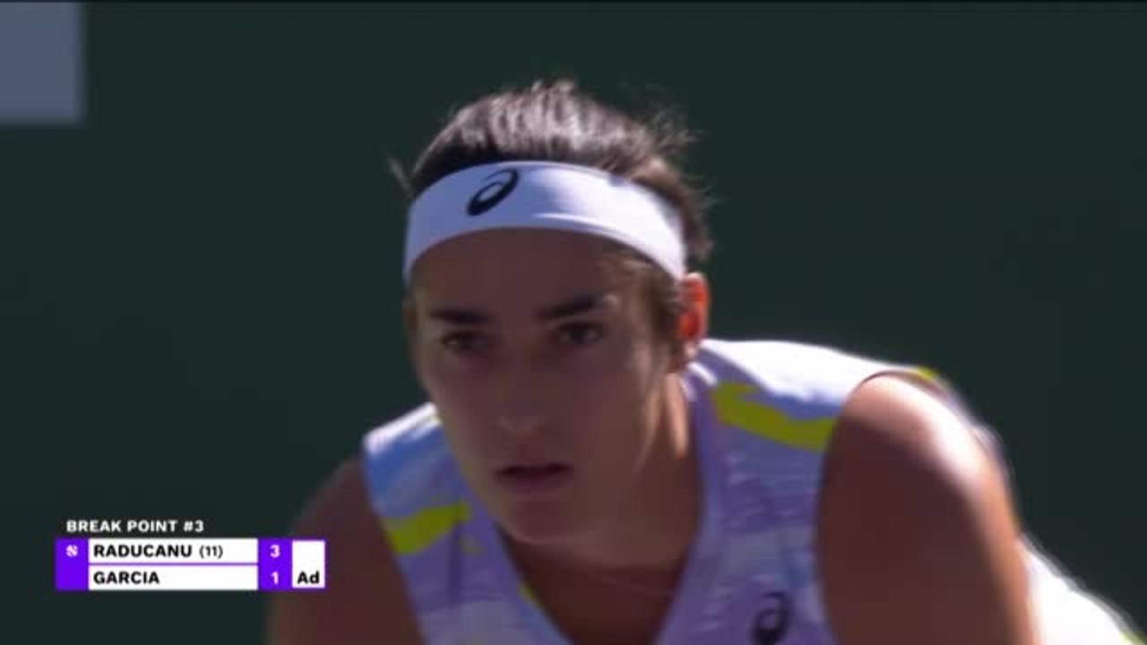 Highlights: Raducanu mit Sieg bei Indian Wells