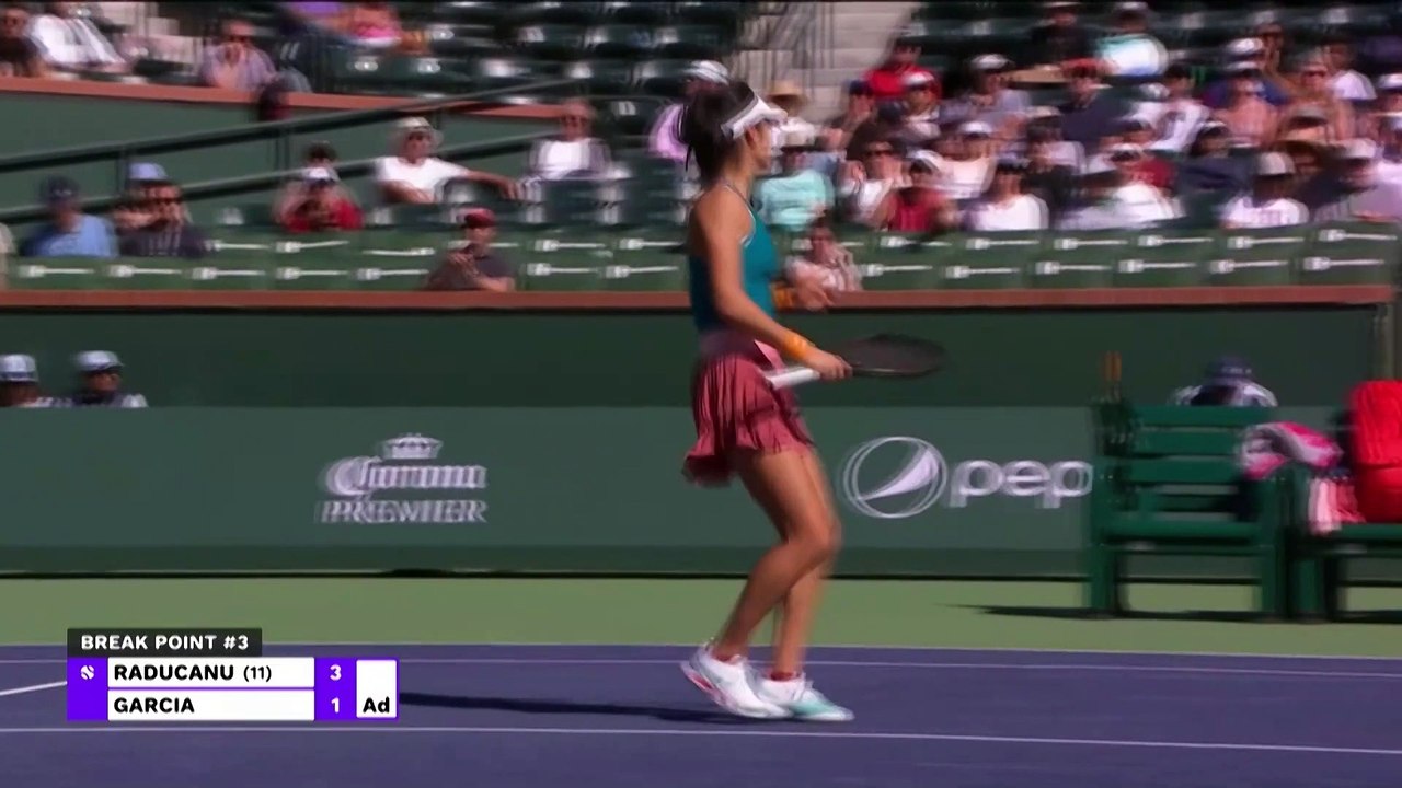 Highlights: Raducanu mit Sieg bei Indian Wells