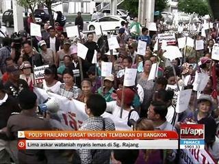 Polis Thailand siasat insiden tembakan di Bangkok