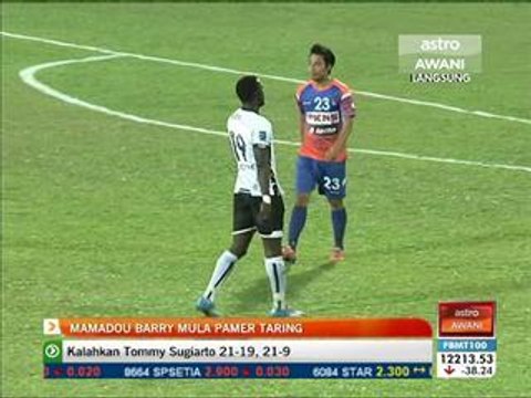 Mamadou Barry mula pamer taring