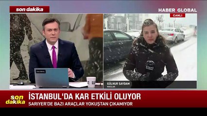 İstanbul'da 3 gündür süren kar yağışı etkisini artırıyor
