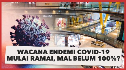 Wacana Endemi Covid-19 Mulai Ramai, Kok Mal Belum Bisa Dibuka 100 Persen?
