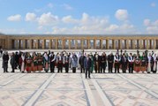 Türkmen Alevi Bektaşi Vakfından Anıtkabir'e ziyaret