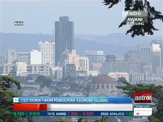 CEO dunia yakin pemulihan ekonomi global