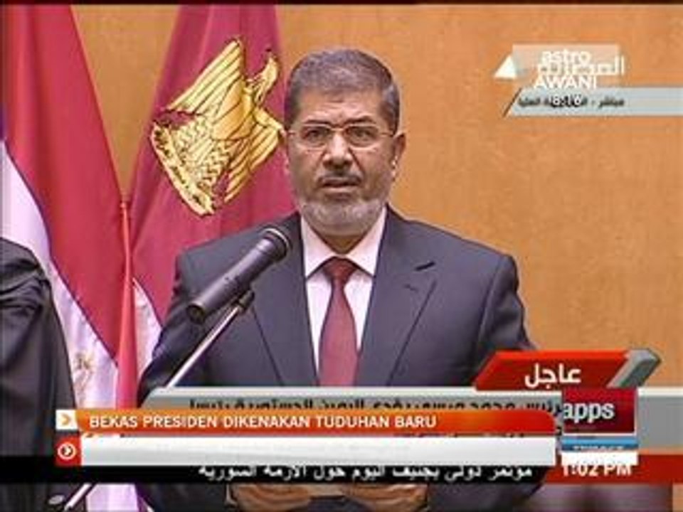Morsi dikenakan tuduhan baru