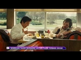 Sembilan tajuk bersaing untuk filem terbaik Oscar
