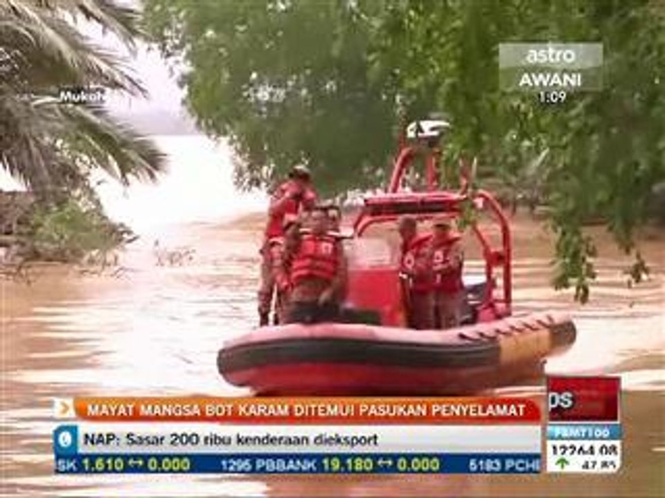 Mayat mangsa bot karam temui