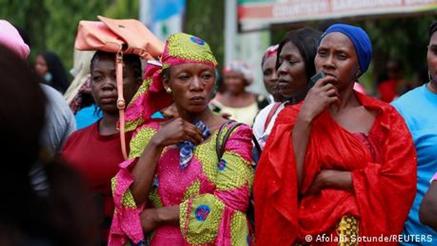 Nigerian women protest against gender equality