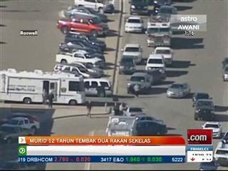 Murid 12 tahun tembak dua rakan sekelas