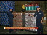 Polis marin Sarawak rampas minuman keras elak cukai
