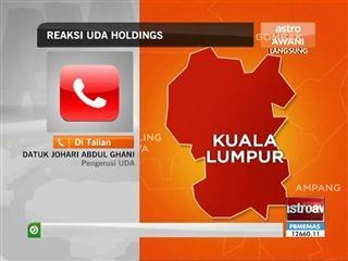 Penutupan Pudu Sentral: Reaksi UDA Holdings