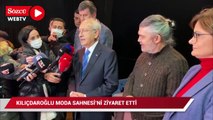 Kılıçdaroğlu Moda Sahnesi'ni ziyaret etti