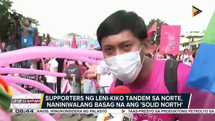 Tinaguriang 'Solid North', sinimulan nang pasukin ng Leni-Kiko tandem