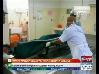Mayat mangsa lemas akhirnya berjaya ditemui