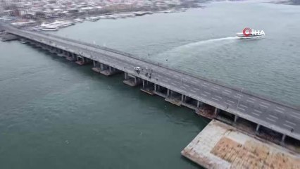 Unkapanı Köprüsü bağlantı noktalarında yeniden ayrılma yaşandı
