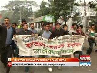 Liga Awami menang Pilihan Raya Bangladesh