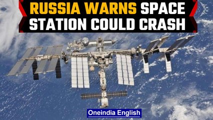 ROSCOSMOS warns ISS could crash due to sanctions hitting Russia | Oneindia News