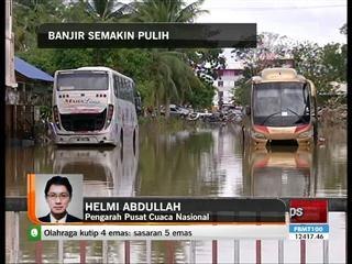 Banjir semakin pulih: Komen Pengarah Pusat Cuaca Nasional