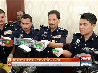 Sindiket curi pin kad ATM kembali aktif