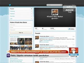 Anggota PDRM terperangkap di Sudan Selatan selamat