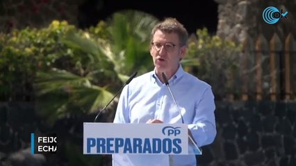 Feijóo: “Antes de ser presidente del partido me echan la culpa de todo lo que pasa en España"