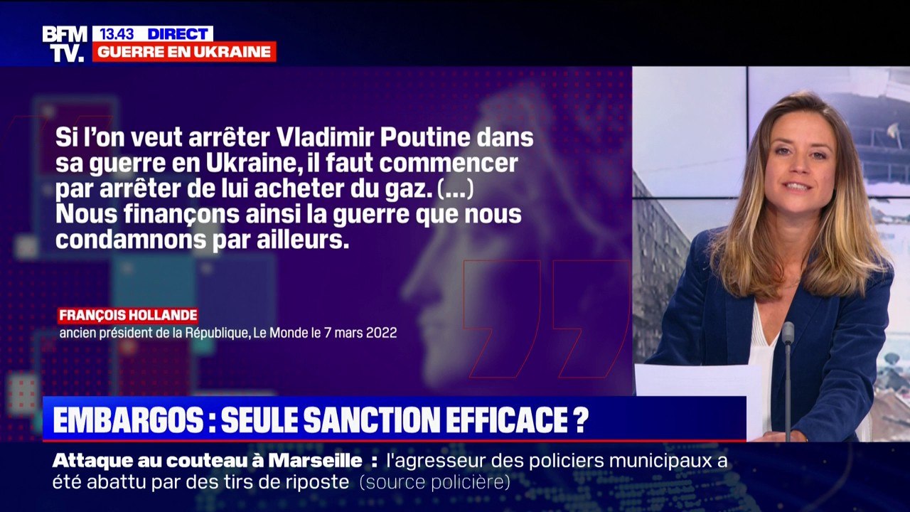 Guerre en Ukraine: les embargos représentent-ils la seule sanction efficace contre la Russie?