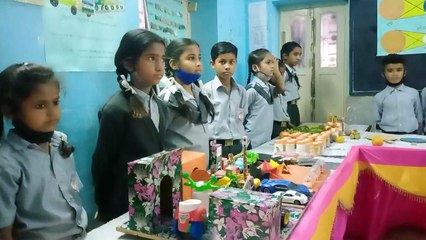 ज्ञान -विज्ञान मेले में बच्चों ने दिखाया हुनर