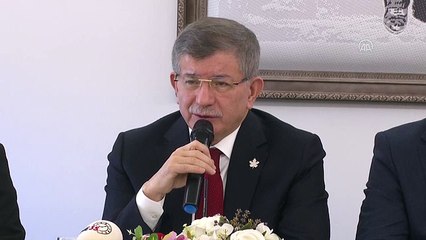 Ahmet Davutoğlu'ndan adaylık çıkışı: Konumuz isim tespiti değil