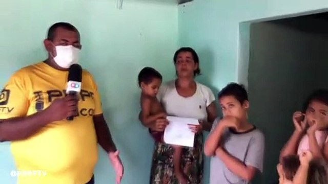 MÃE DE 5 FILHOS PRECISA DE AJUDA EM PEDRAS DE FOGO