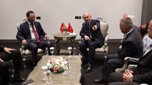 Bakan Soylu, Kırgızistan Dışişleri Bakanı Kazakbayev ve Lübnan Ekonomi ve Ticaret Bakanı Salam ile görüştü