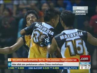 Belanda dan Sepanyol batal perlawanan persahabatan