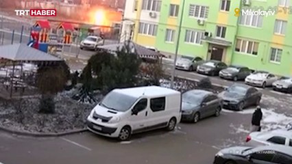 Rus ordusu yerleşim yerlerini bombaladı