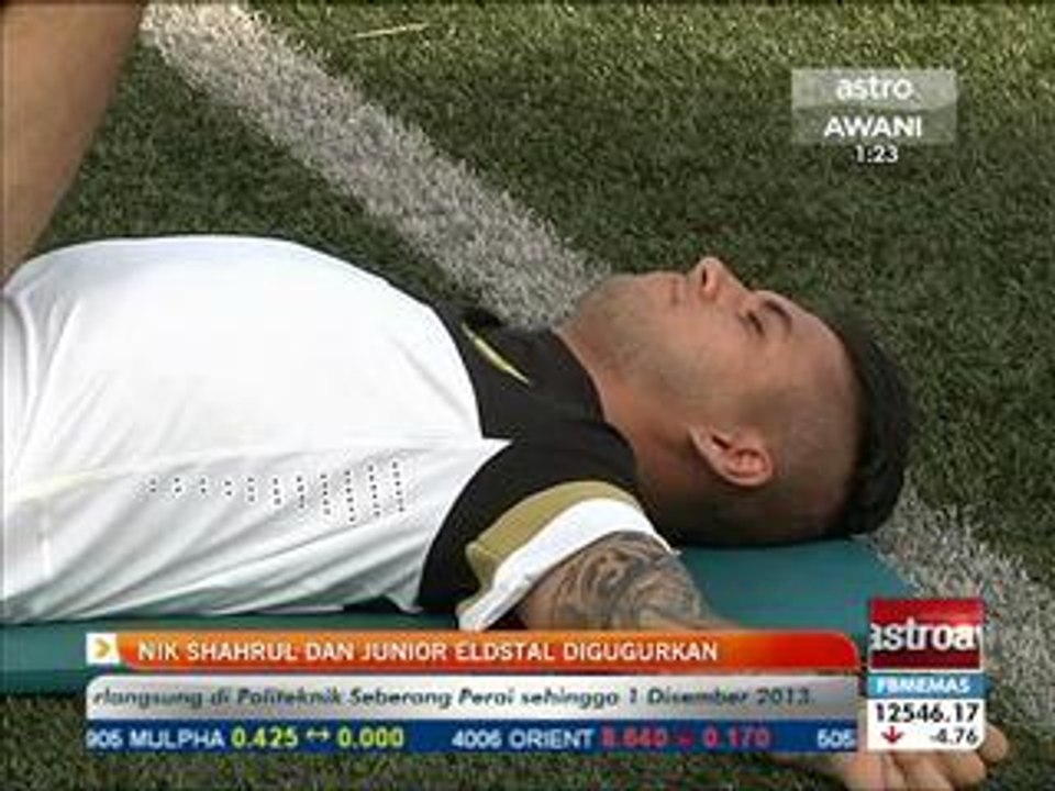Nik Shahrul dan Junior Eldstal digugurkan