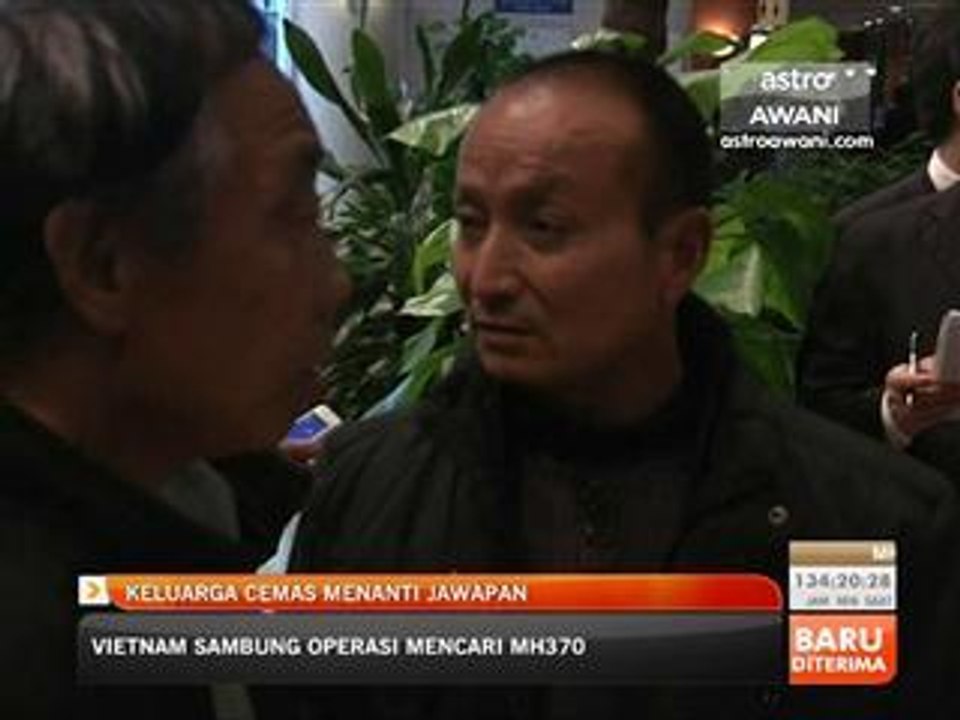 Keluarga cemas menanti jawapan