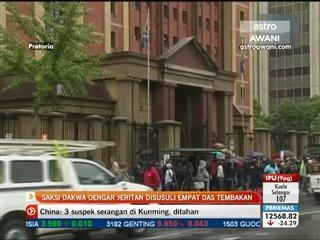 Saksi dakwa dengar jeritan disusuli empat das tembakan