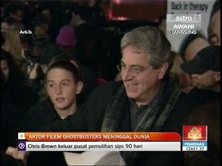 Aktor filem Ghostbusters meninggal dunia