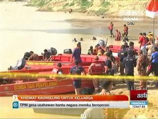 Khidmat kaunseling untuk keluarga mangsa lemas