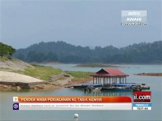 Pendek masa perjalanan ke Tasik Kenyir