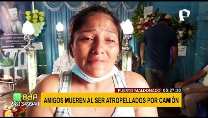 Puerto Maldonado: Dos personas mueren en trágico choque entre moto lineal y camión
