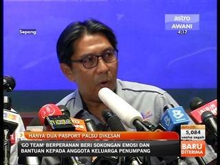 Only 2 false passports were detected