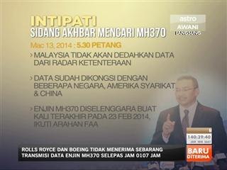 Intipati Sidang Akhbar Mencari MH370