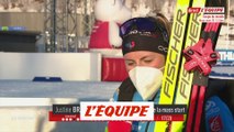 Justine Braisaz-Bouchet : « Cette 7e place me fait énormément de bien » - Biathlon - CM(F)
