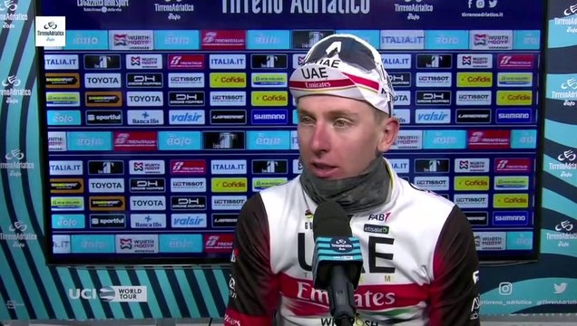 Tirreno-Adriatico 2022 - Tadej Pogacar gagne l'étape reine en devançant largement Jonas Vingegaard et Mikel Landa !